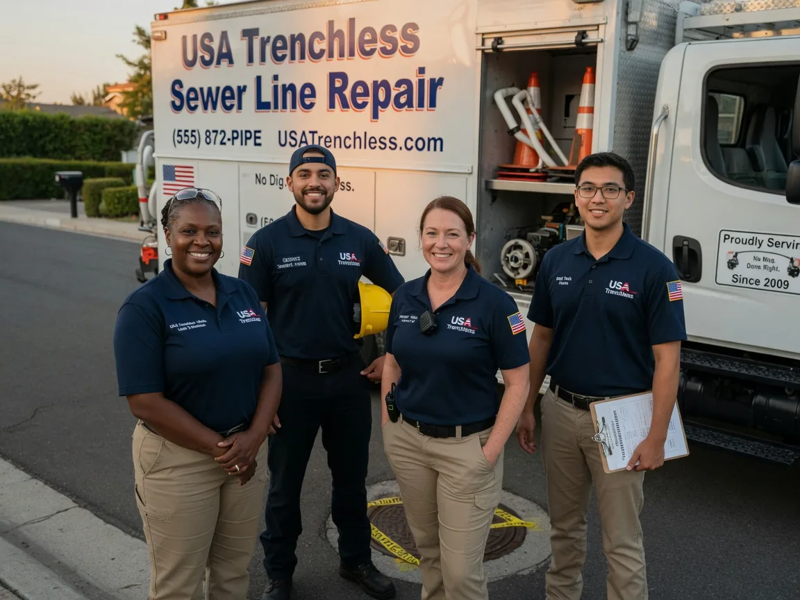 Sewer Line Repair company in Huffman, TX